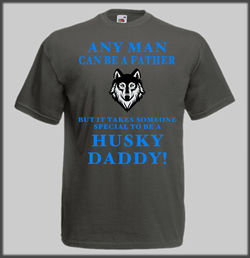 Husky Daddy T Shirt